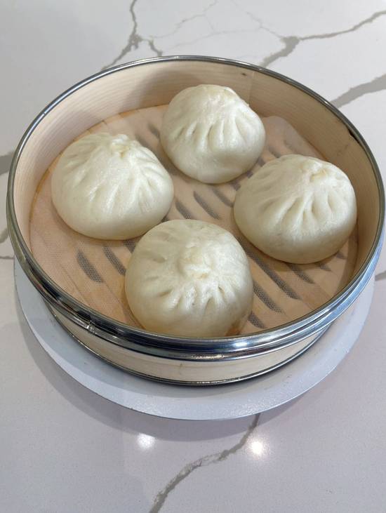 A01. 鲜肉酱香包 (4个)  Braised Pork Bun (4pc)